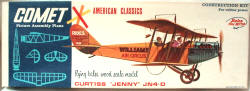 Curtiss JN4-D Jenny Kit from Comet - Airplanes and Rockets