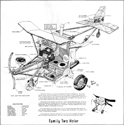 Flying Outhouse Assembly - Airplanes and Rockets