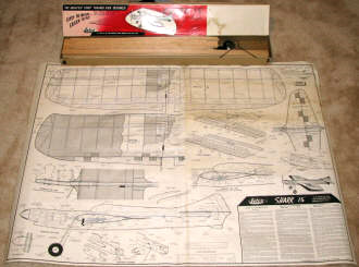 Jetco Shark 15 kit purchased on eBay in 2007 - plans - Airplanes and Rockets