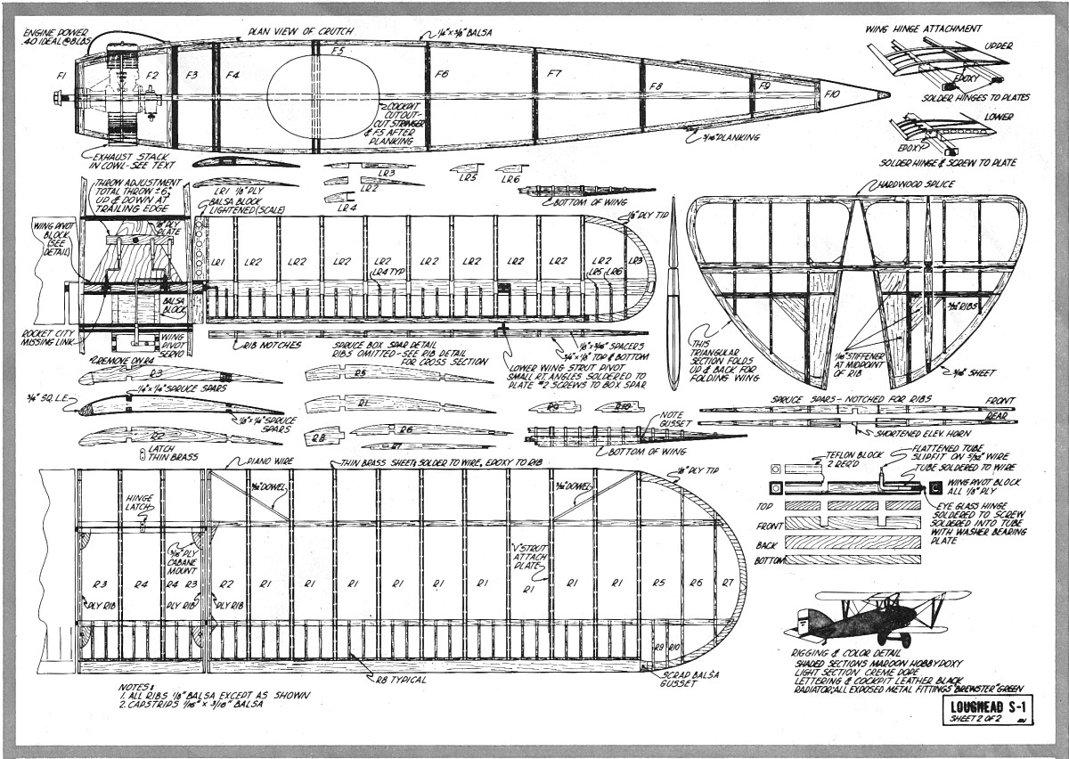 Biplane Model