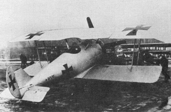 Pfalz D.III, Predecessor to the D.VIII was this single bay strut D.VII entered in the January 1918 Fighter Competitions - Airplanes and Rockets
