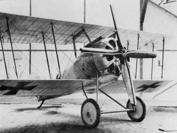 Pfalz D.III, A brand new D.VIII In standard factory finish (aluminum dope) - Airplanes and Rockets