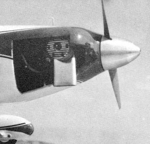 Not having cheek cowls, engine is lost in fuselage, August 1971 AAMWebsites