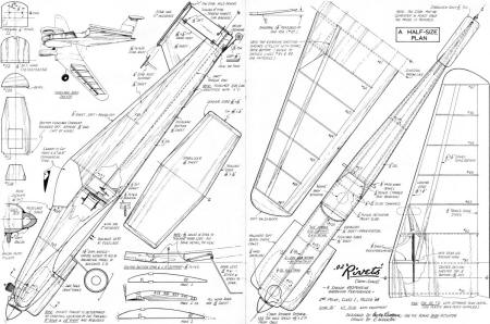 .02 "Rivets" Plans, July 1969 AAM - Airplanes and Rockets