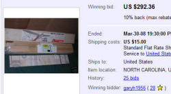 Carl Goldberg Skylane 62 kit eBay auction March 2008 - Airplanes and Rockets