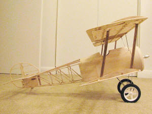 Sopwith Camel open framework right side view - Airplanes and Rockets