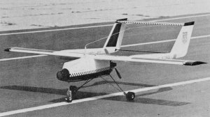 Sparrow RPV Article & Plans, This colorful plane waits patiently for flight duty. Construction utilizes mostly fiber­glass and foam/plywood flying surfaces, September 1973 AAM - Airplanes and Rockets