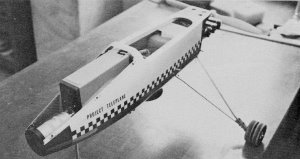 Sparrow RPV Article & Plans, That Sony TV camera, in its present location, could handle weather sampling equipment, radar, a laser, etc., September 1973 AAM - Airplanes and Rockets