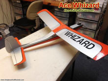 3/4 Rear View : Ace Whizard (Steve Swinamer) - Airplanes and Rockets
