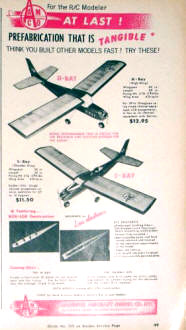 Andrew Aircraft Model Company's H-Ray S-Ray - Airplanes and Rockets