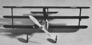 Tripe shows how the engine is attached with the aluminum mount - Airplanes and Rockets