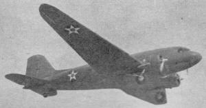 Fitted with special doors and jumping equipment, the Douglas became C-53 paratrooper transport - Airplanes and Rockets