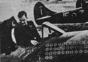 Pierre Clostermann in his Hawker Tempest - lots of confirmed kills - Airplanes and Rockets