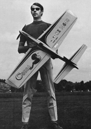 Steve Wooley with his Cobra - Airplanes and Rockets