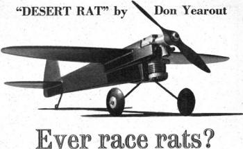 Desert Rat, April 1962, American Modeler - Airplanes and Rockets
