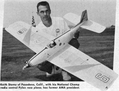 Winning R/C Racer - "Gold Rush III" (March 1962 American Modeler) - Airplanes and Rockets