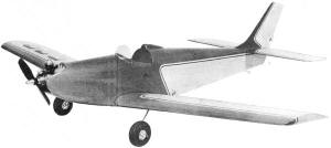 A "ballpark-size" radio control low-winger - Airplanes and Rockets