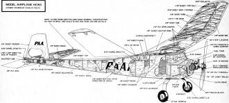 PAAckhorse Framework Cut-Away Drawing - Airplanes and Rockets