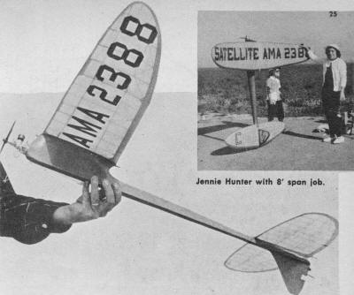 Bob Hunter's Styrofoam VTO Half-A Satellite from November 1957 American Modeler Magazine - Airplanes and Rockets