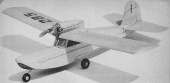 Shoehorn Amphibious Model Airplane, May 1954 Model airplane News - Airplanes and Rockets