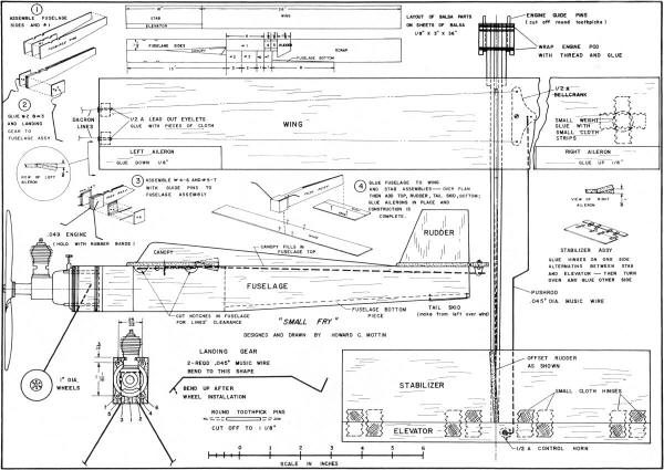 Small-Fry Special Article & Plans (May 1969 American Aircraft Modeler) - Airplanes and Rockets