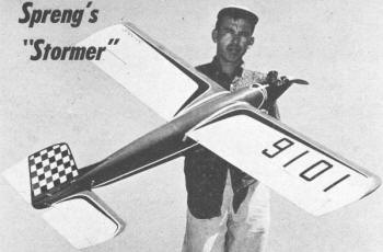 "Stormer" Plans & Article from April 1961 American Modeler - Airplanes and Rockets