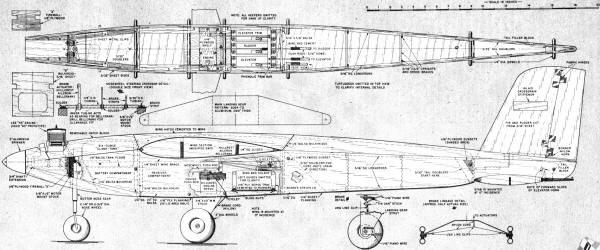 Spreng's "Stormer" Fuselage Plans - Airplanes and Rockets