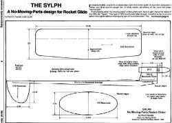 Sylph Rocket Glider Plans - Airplanes and Rockets