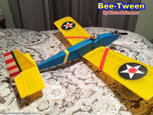 Bee-Tween rear 3/4 view (Steve Swinamer) - Airplanes and Rockets
