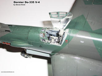 Dornier Do−335 V−4 cockpit detail - Airplanes and Rockets