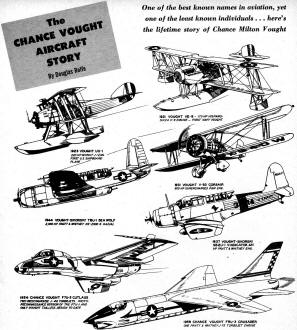 The Chance Vought Aircraft Story (1), March 1961 American Modeler - Airplanes and Rockets