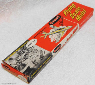 Comet F-86D Sabre Jet kit box front - Airplanes and Rockets
