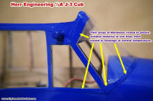 J-3 Cub windshield attachment (Herr Engineering) - Airplanes and Rockets
