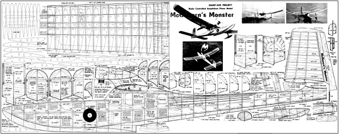 "McGovern's Monster" Custom Privateer Plans - Airplanes and Rockets