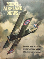 December 1964 Model Airplane News cover - Airplanes and Rockets