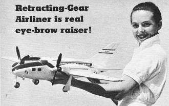 Retracting-Gear Airliner, May 1961 American Modeler - Airplanes and Rockets