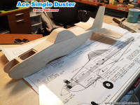 Completed, uncovered fuselage - Airplanes and Rockets