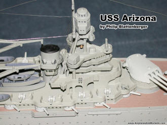 USS Arizona by Revell (4), by Phiilip Blattenberger - Airplanes and Rockets