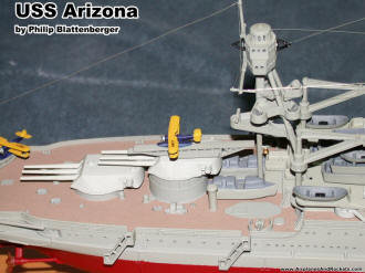 USS Arizona by Revell (3), by Phiilip Blattenberger - Airplanes and Rockets