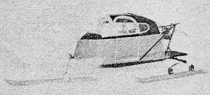 Cl or RC Snow Car, January 1957 American Modeler - Airplanes and Rockets
