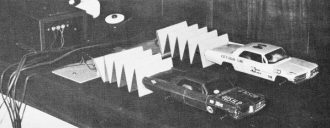 AMT Pontiac Bonneville Turnpike racers compete along 60-ft strip - Airplanes and Rockets