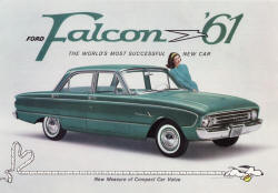 Peanuts Gang Ford Falcon Advertisement 1960 (Doug Pratt website) - Airplanes and Rockets