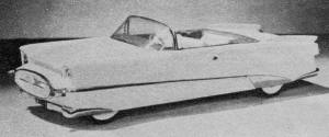 Model car by Stanley F. Denek of Detroit, Michigan - Airplanes and Rocket