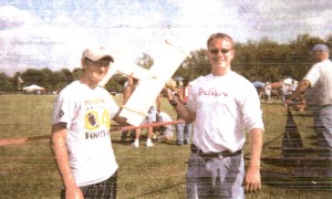 Here are two guys we don't get to see much anymore: Randy Shaffer Jr (L) and Duane Hammett (R) - Airplanes and Rockets