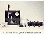 OS Digital 3-Channel Radio Control System - Airplanes and Rockets