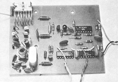 AAM Commander 2-Channel R/C System, Transmitter PCB AssemblyMay 1972 American Aircraft Modeler