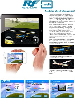 RealFlight Mobile Screen Capture - Airplanes and Rockets
