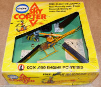 Cox Sky Copter Helicopter - Airplanes and Rockets