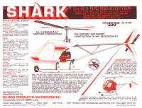 DuBro Shark helicopter magazine ad - Airplanes and Rockets