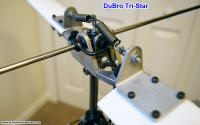 DuBro Tri-Star Helicopter (Rotor head - flybar control arm) - Airplanes and Rockets